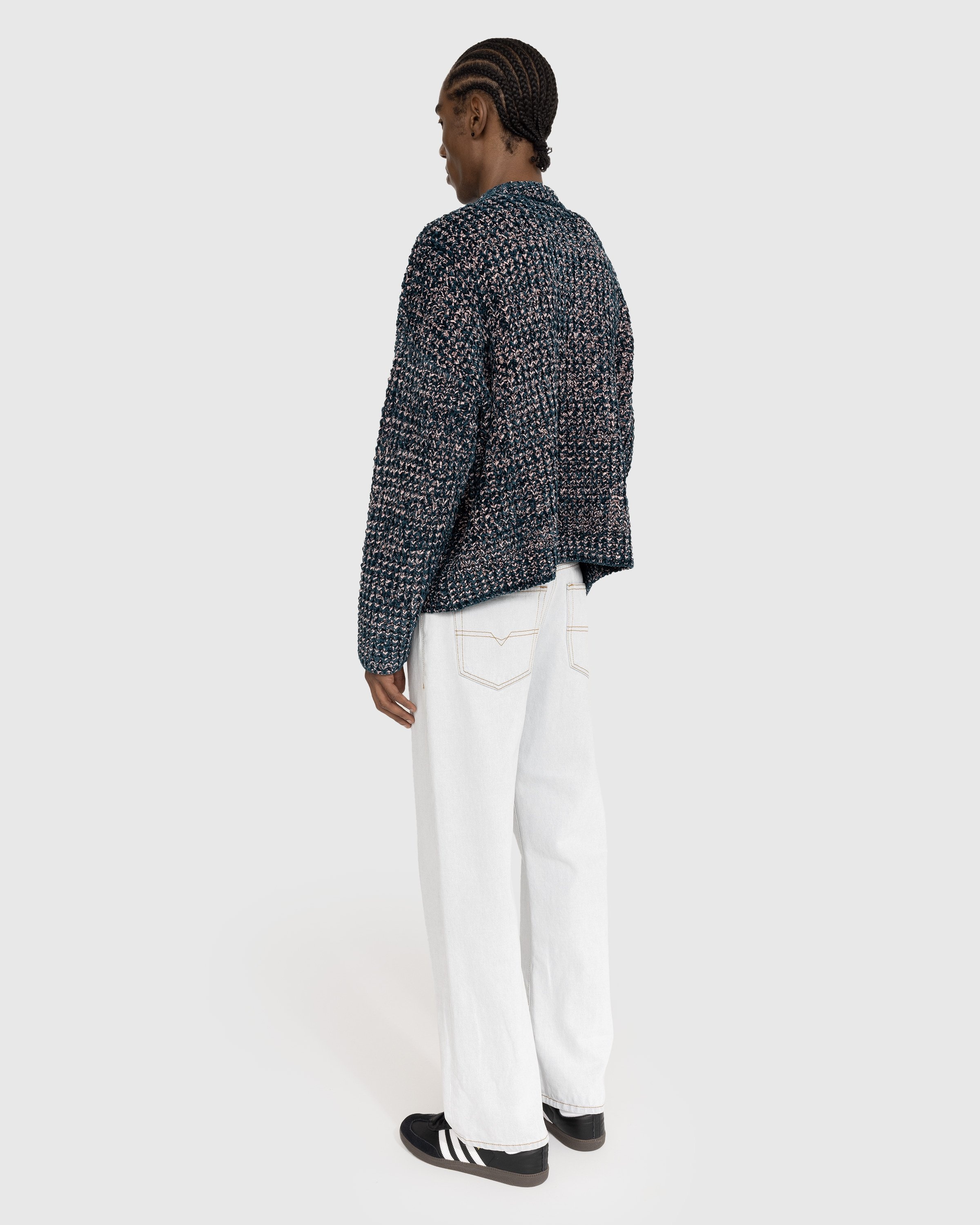 Bonsai – Knit Crewneck Sweater Ocean Depths - Knitwear - Blue - Image 3