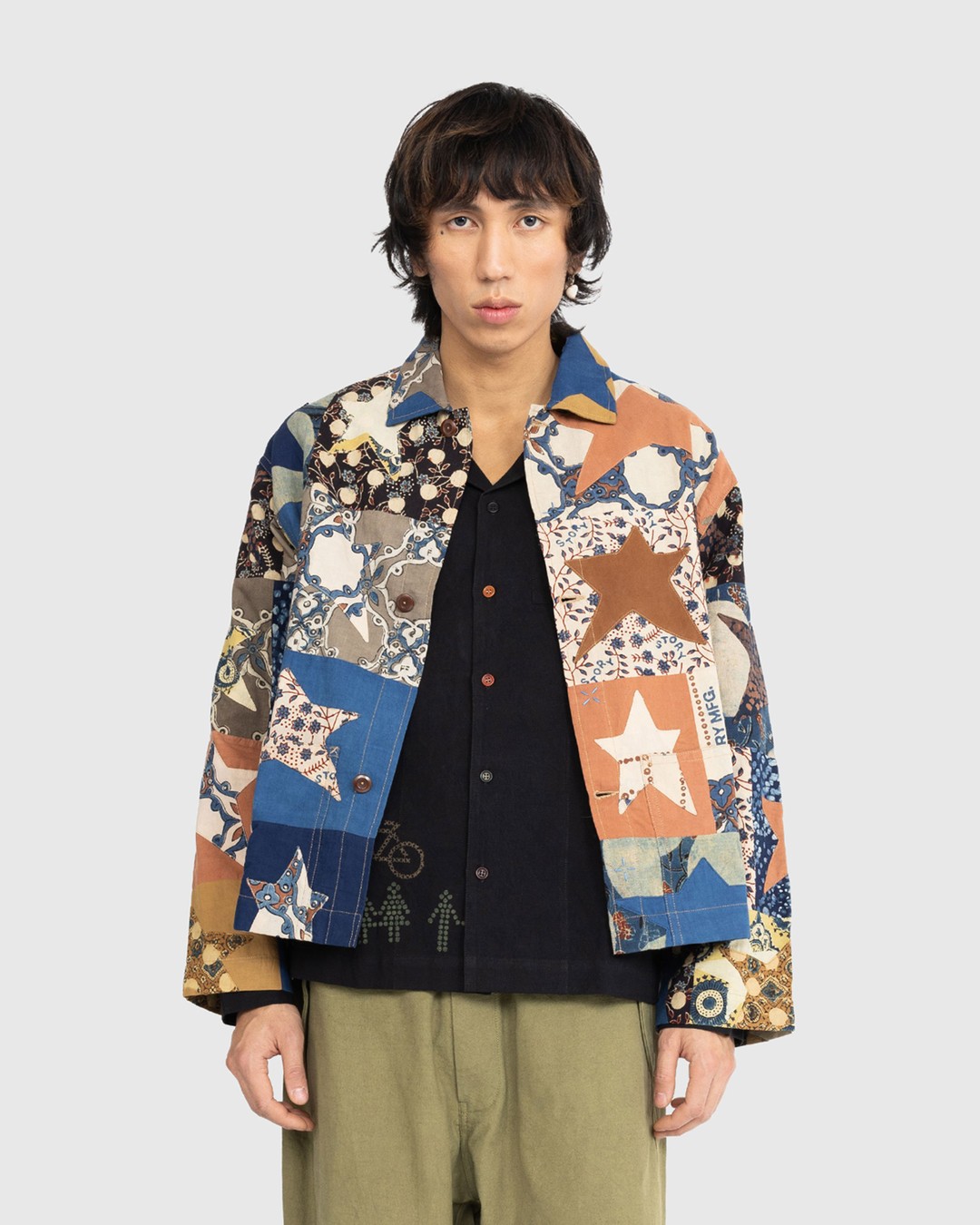 Patchwork clearance jacket mens