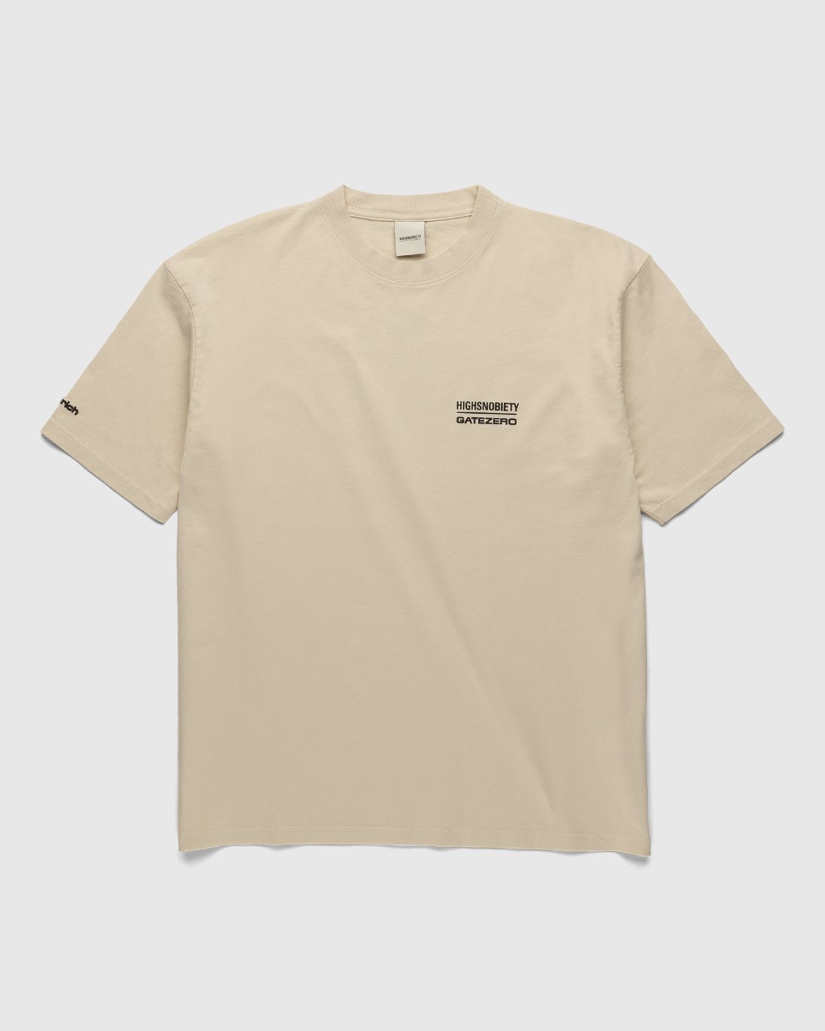 Highsnobiety – GATEZERO City Series 2 T-Shirt Eggshell - T-shirts - White - Image 2