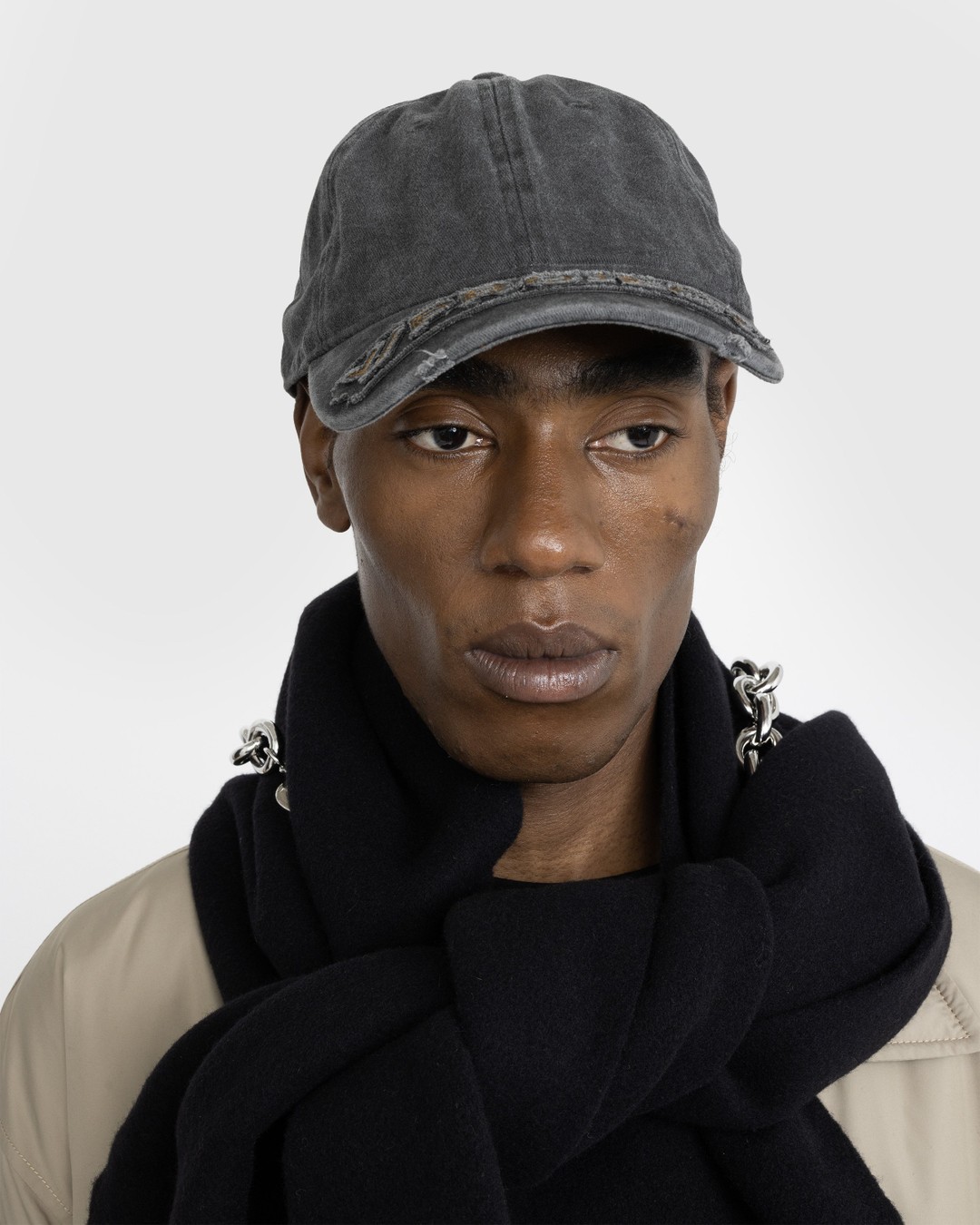 Y/Project – Baseball Cap Vintage Black - Hats - Black - Image 4