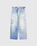 Third Cut Digital Denim Print Blue