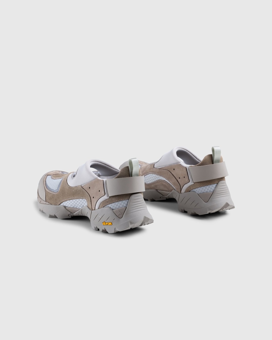ROA – Suede Sandal Hybrid Dove - Sneakers - Beige - Image 4