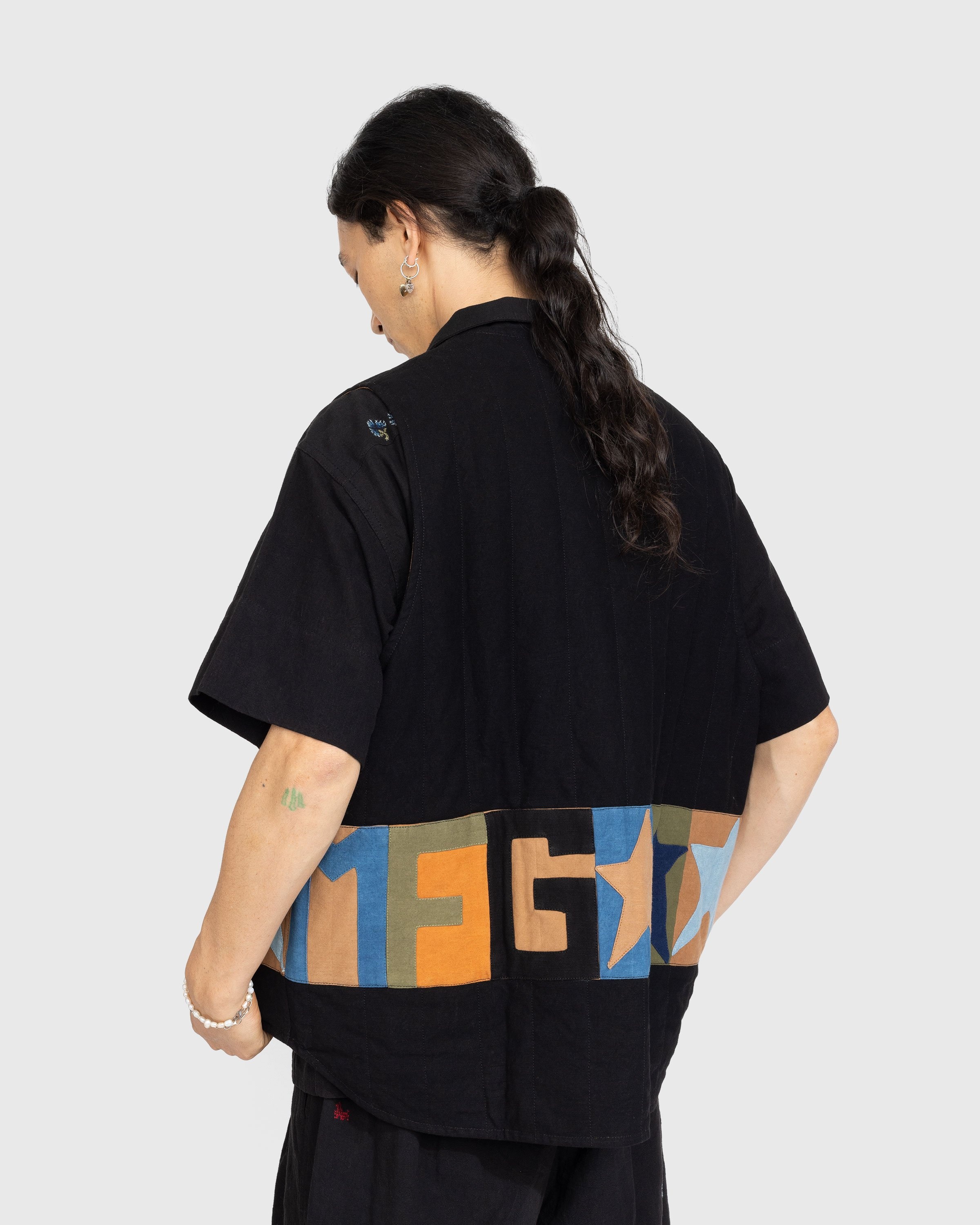 Story mfg. – Saturn Vest Iron Star Scraps Patchwork - Outerwear - Multi - Image 3