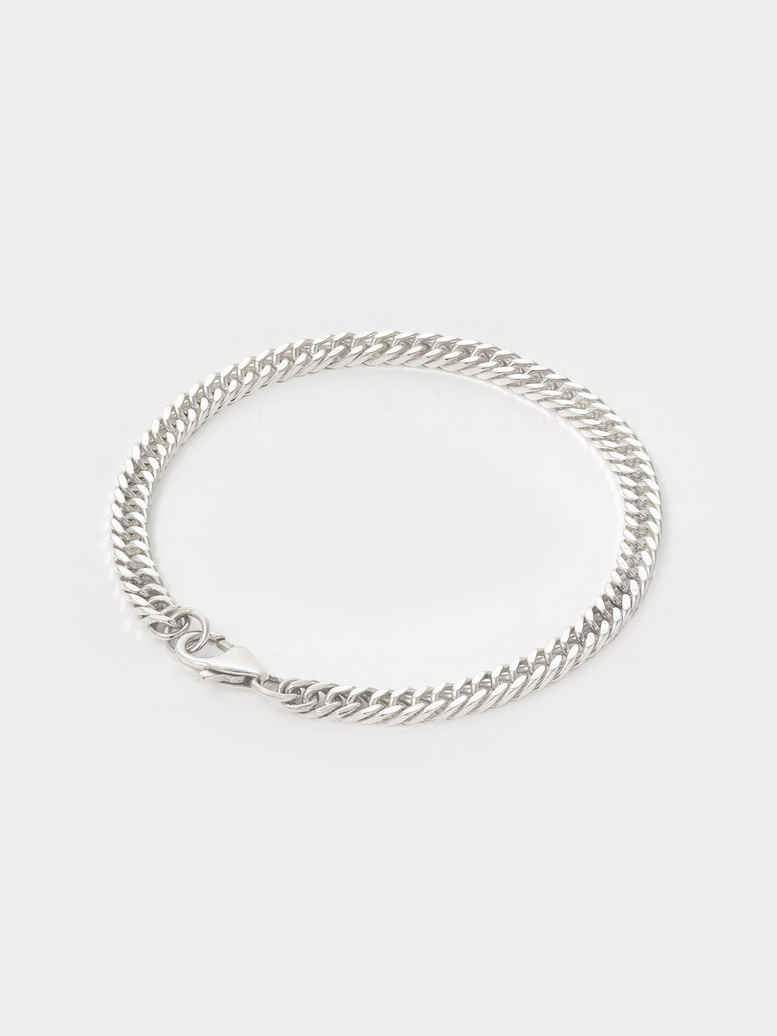 Hatton Labs – Mini Cuban Bracelet Silver - Jewelry - Silver - Image 1