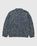 Maison Margiela – Mouliné Crewneck Sweater Blue - Knitwear - Blue - Image 2