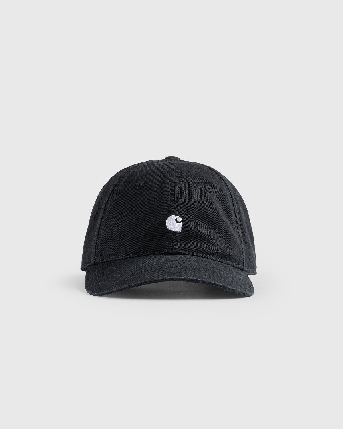 Carhartt WIP – Madison Logo Cap Black - Hats - Black - Image 2