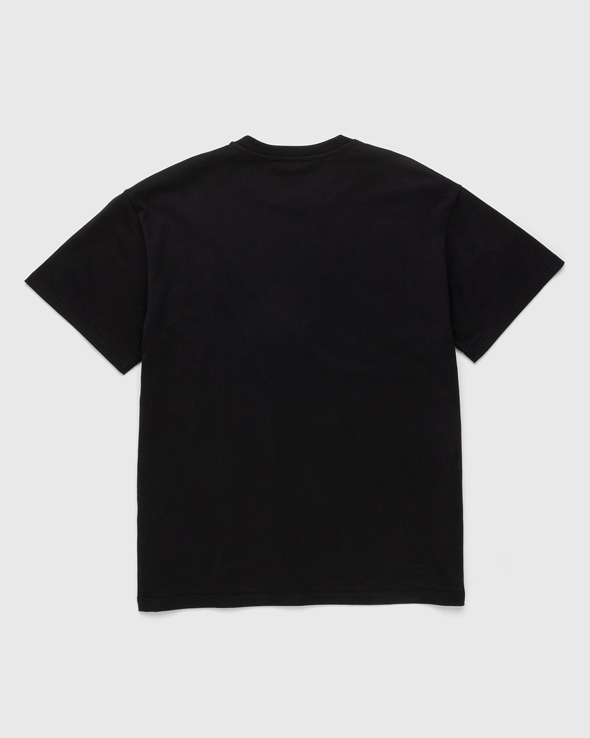 J.W. Anderson – Embroidered Strawberry JWA T-Shirt Black - Tops - Black - Image 2