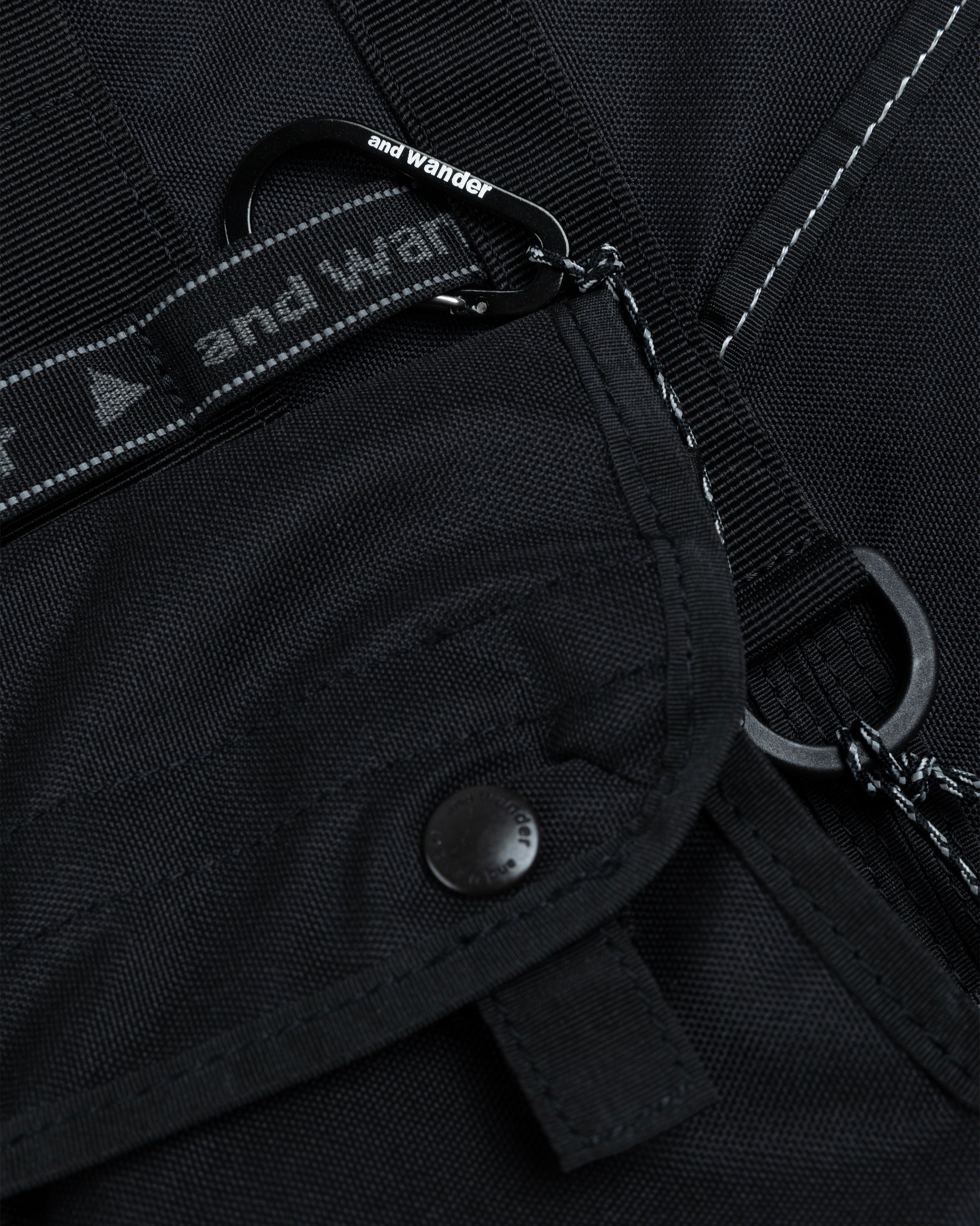 And Wander – Field Vest Black - Outerwear - Black - Image 6