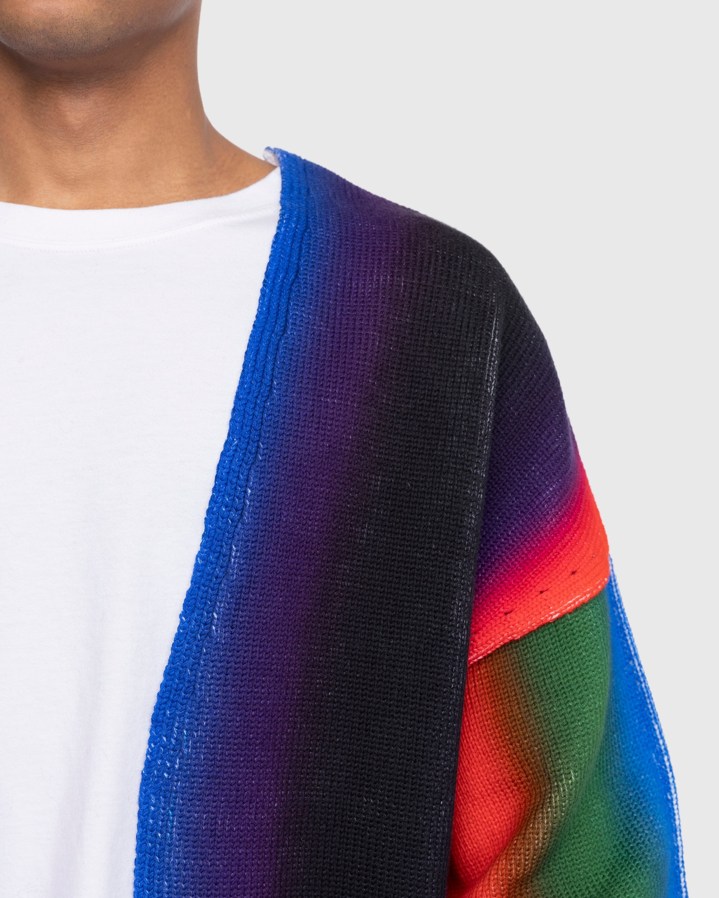 AGR – Digi Printed Gradient Cardigan Multi - Knitwear - Multi - Image 5