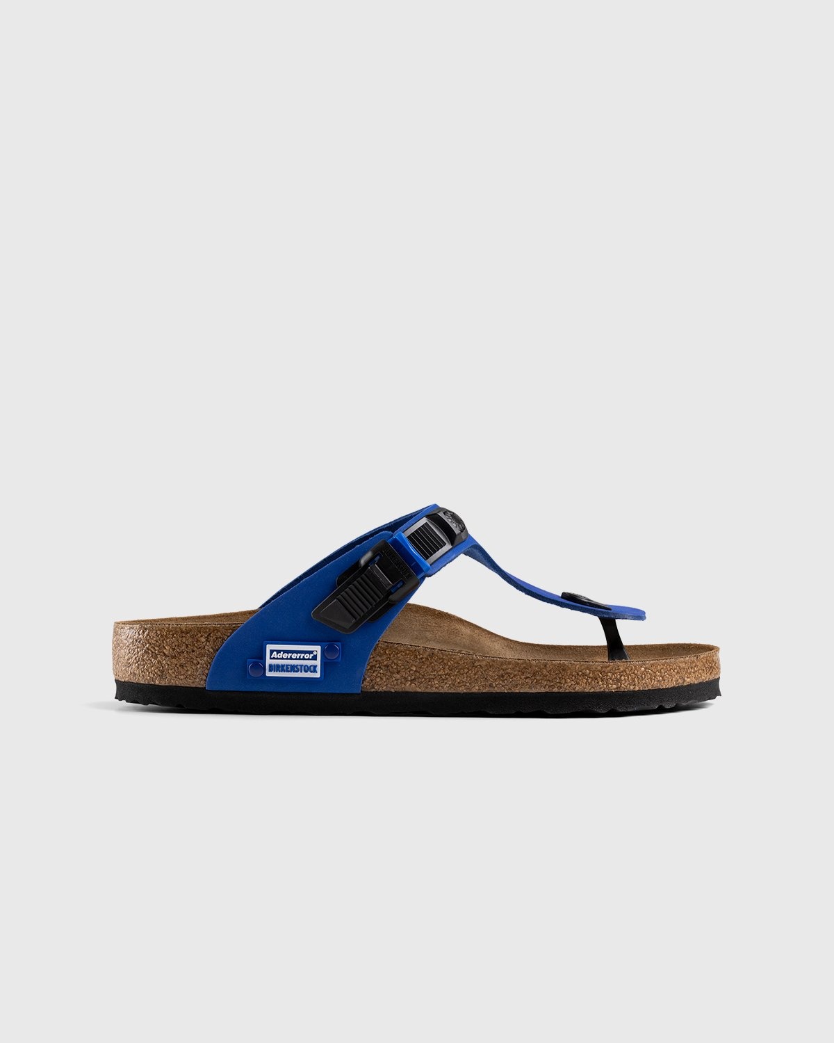 Birkenstock x Ader Error – Gizeh Tech Blue - Sandals & Slides - Blue - Image 1