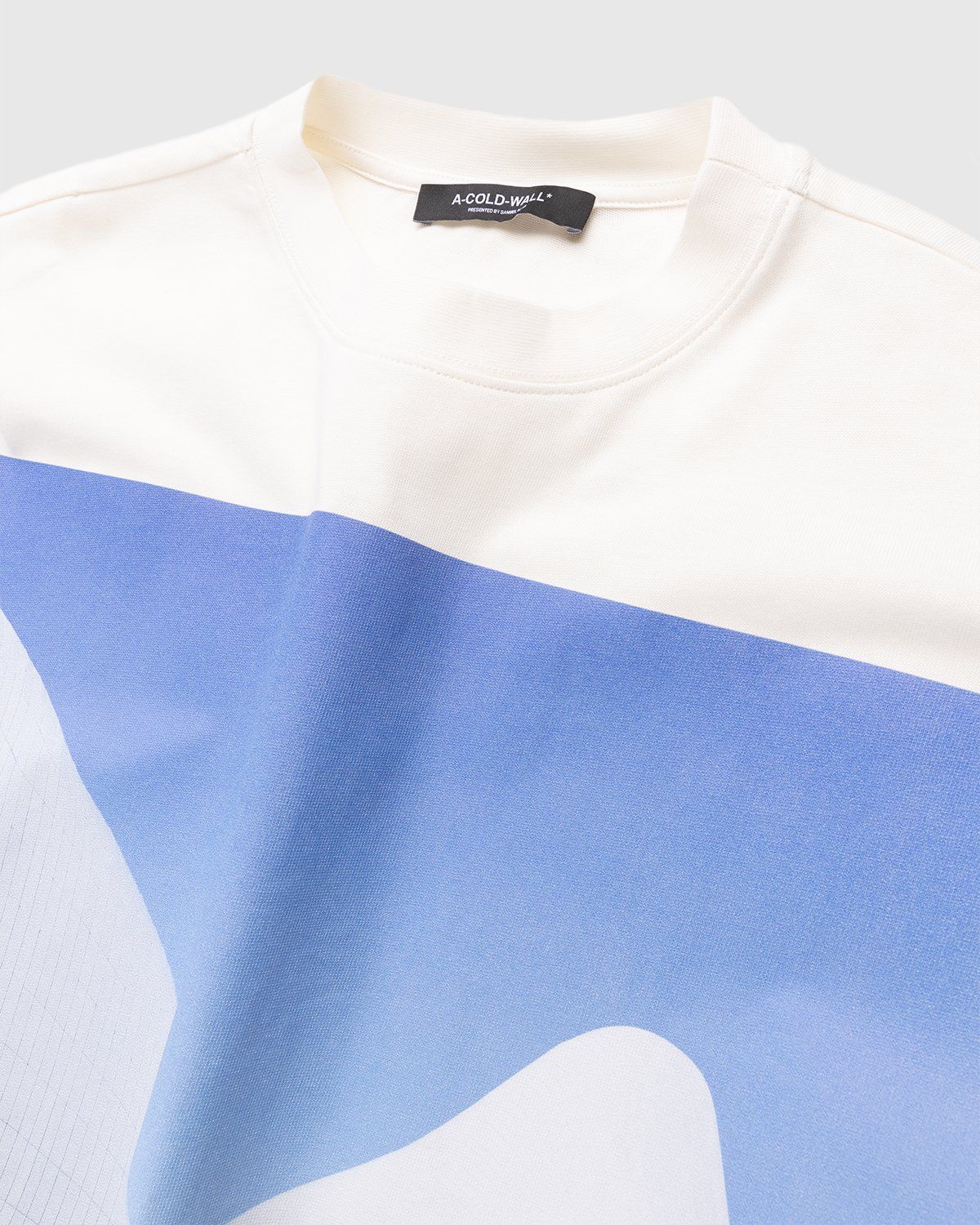 A-Cold-Wall* – Hemisphere Print T-Shirt Warm White - Tops - White - Image 3