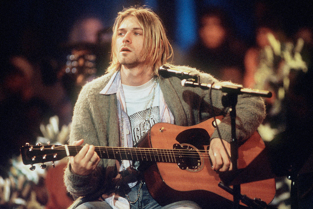 Kurt Cobain "MTV Unplugged" performance NY 1994