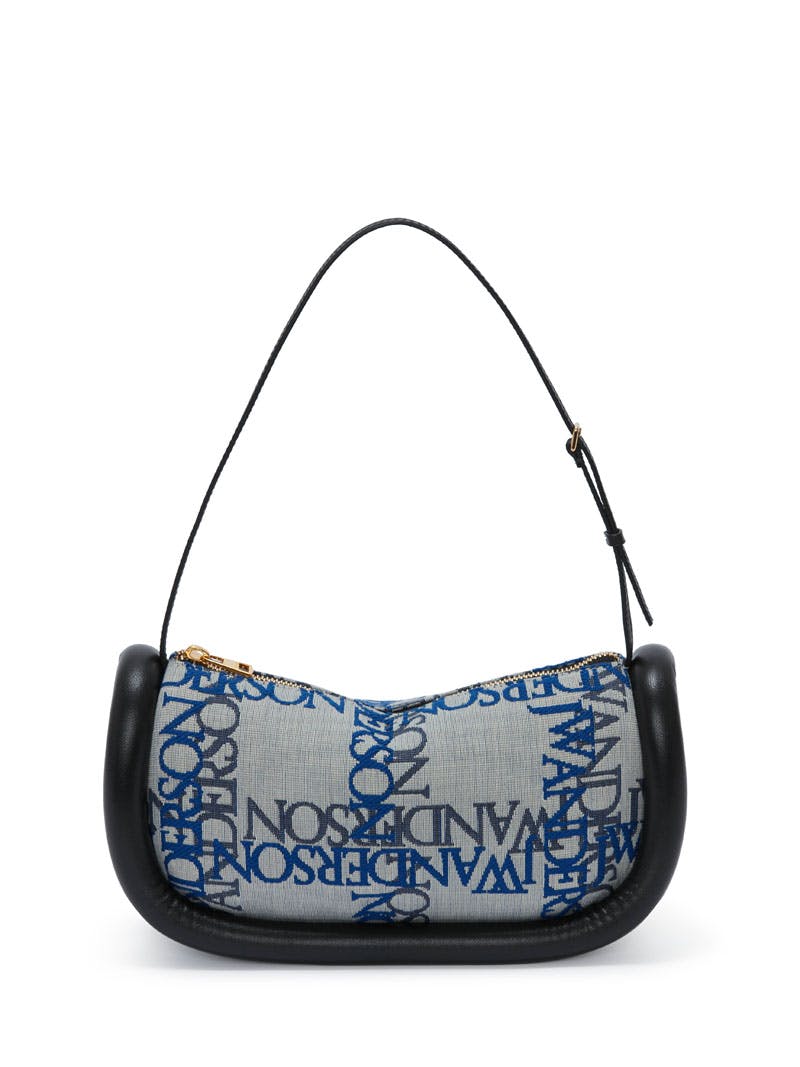 The Bumper Baguette Black-Off White-Blue 1