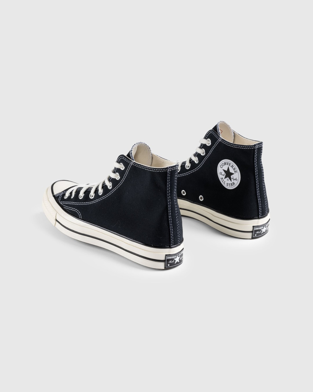 Converse – Chuck 70 Hi Black/Black/Egret - Sneakers - Black - Image 4