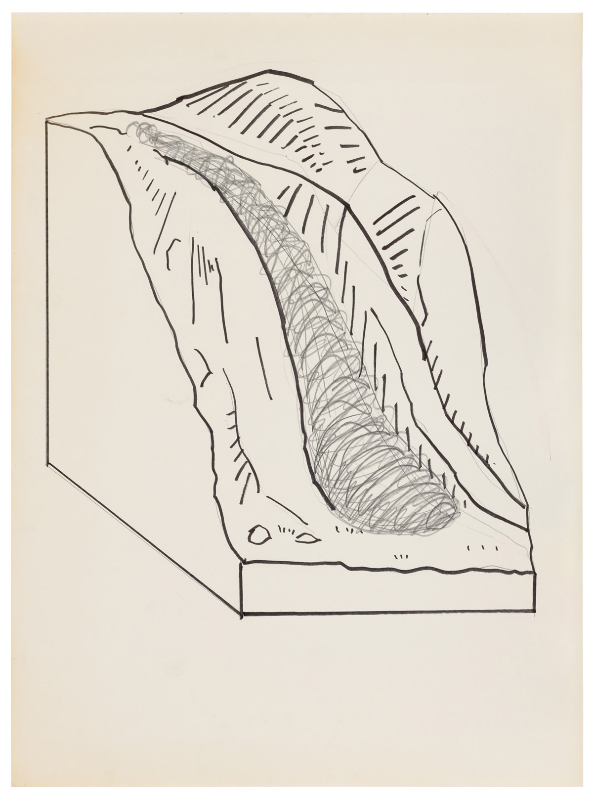 Robert Smithson, Untitled, n.d. 
