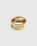 Maison Margiela – Logo-Engraved Ring Gold - Jewelry - Gold - Image 1