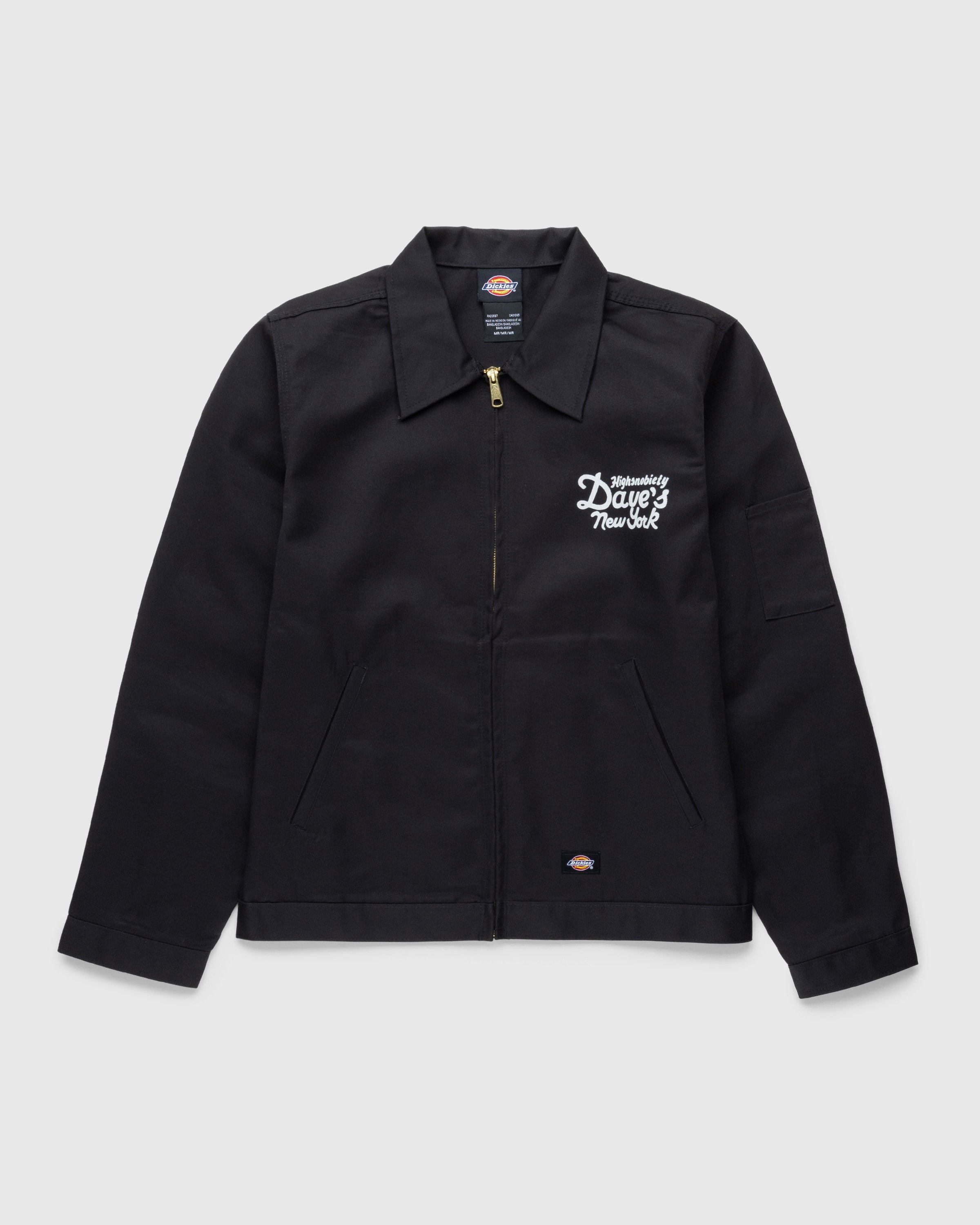 Dave's New York x Highsnobiety – Dickies Eisenhower Jacket Black - Outerwear - Black - Image 2