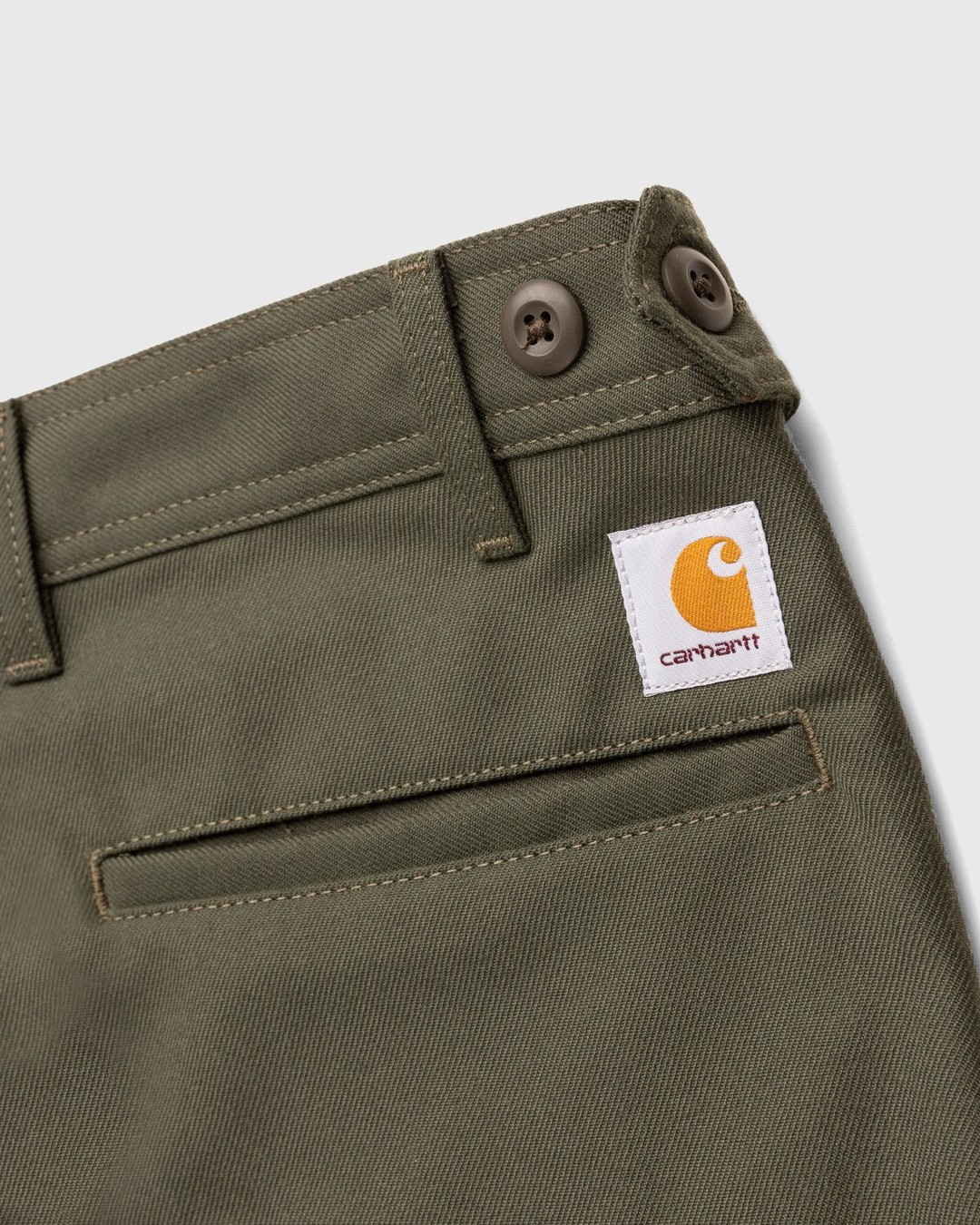 Carhartt WIP – Barton Pant Cypress - Trousers - Green - Image 4