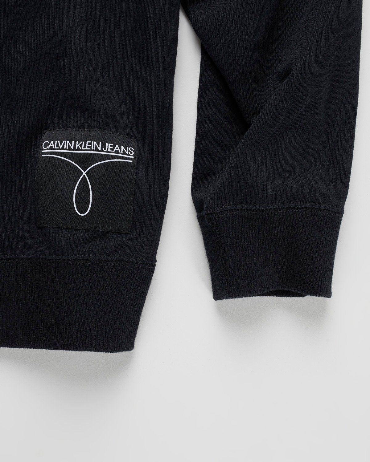 Calvin Klein x Highsnobiety – CK50 Women's cropped Hoody - Sweats - Black - Image 4
