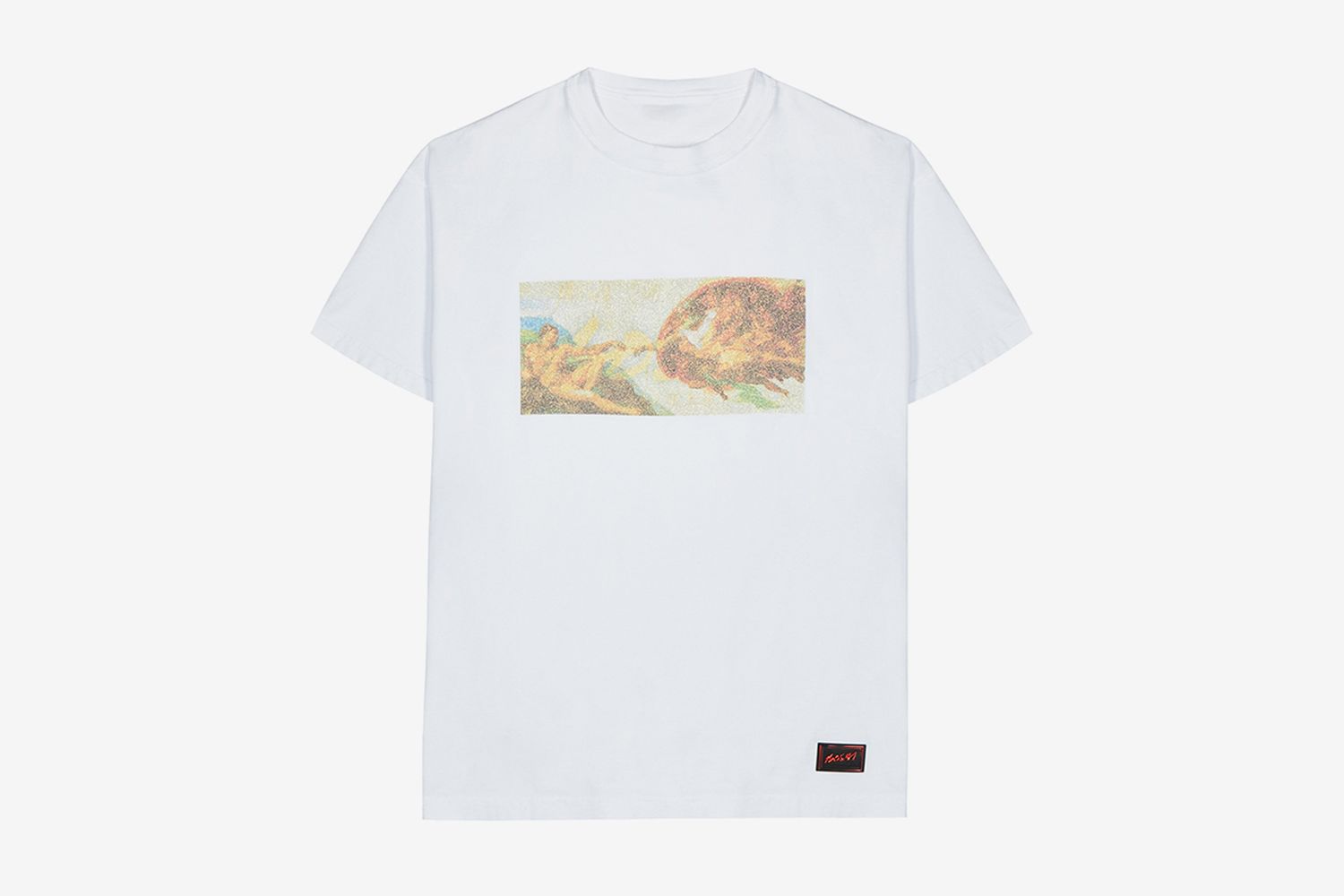 Adamo Printed Reversible Cotton T-Shirt