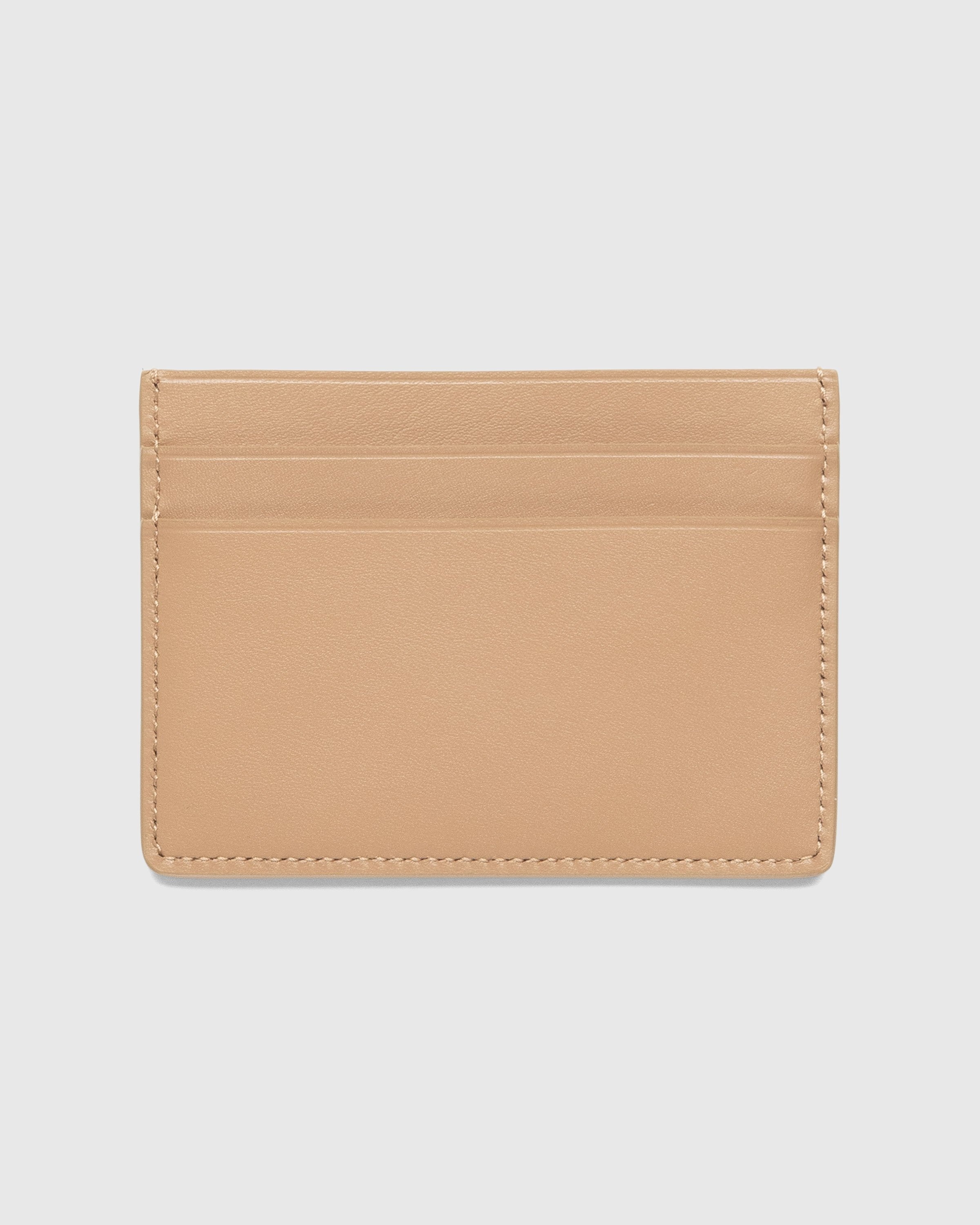 Jil Sander – Leather Card Holder Clay - Wallets - Grey - Image 2