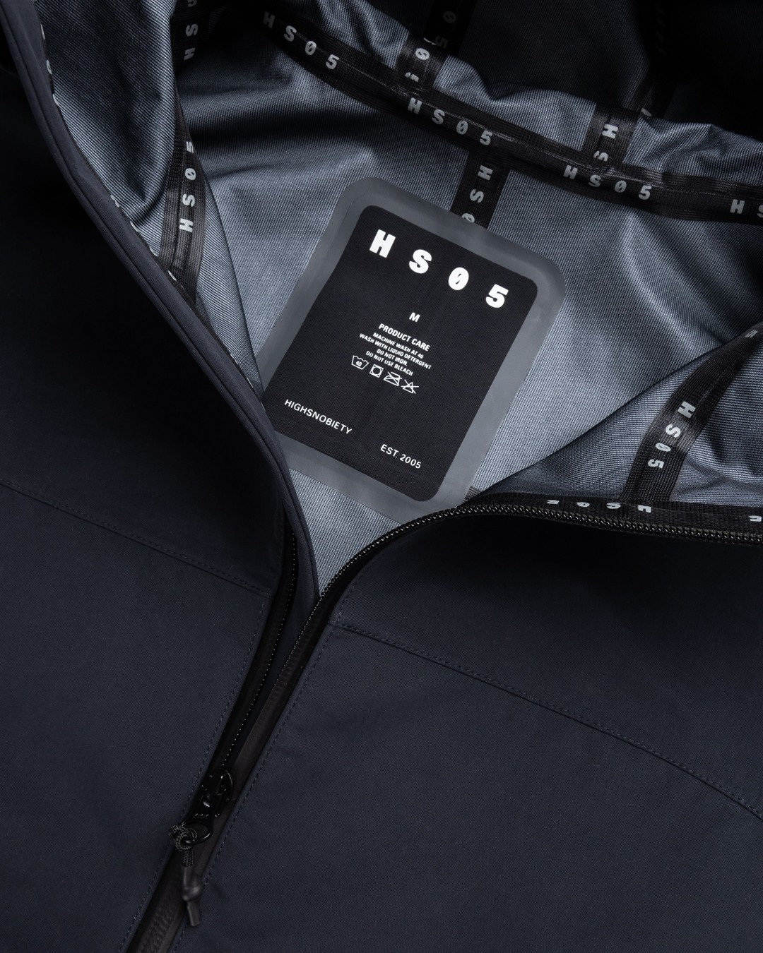 Highsnobiety HS05 – 3-Layer Taped Nylon Jacket Black - Outerwear - Black - Image 6