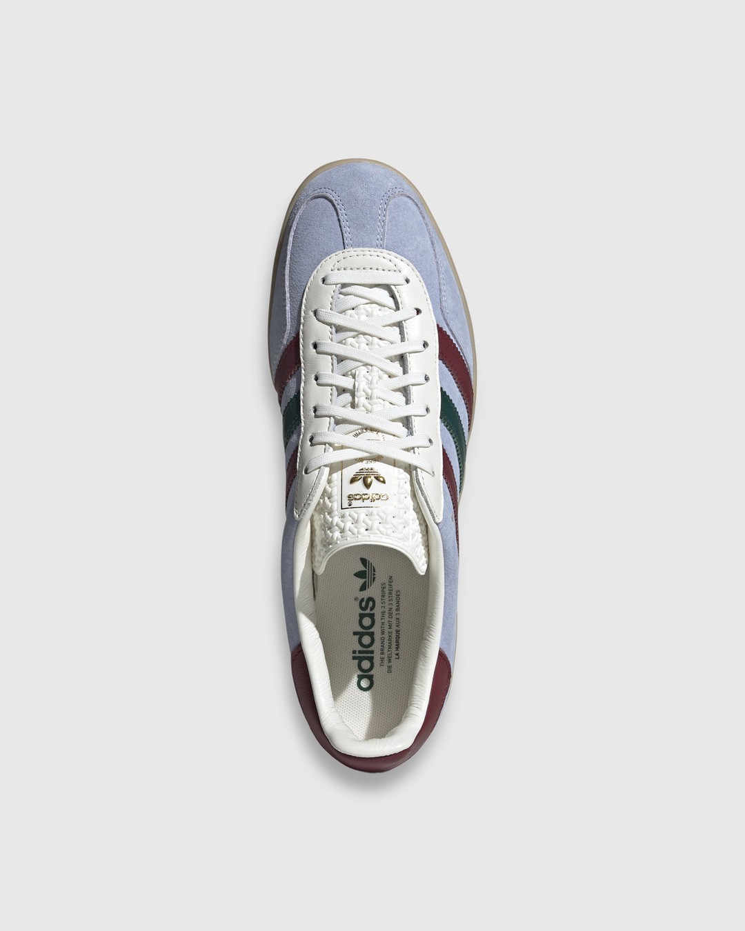 Adidas – Gazelle Core Blue/Burgundy/Green - Sneakers - Blue - Image 5