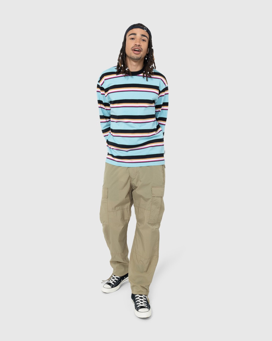 Highsnobiety – Water-Resistant Ripstop Cargo Pants Beige - Pants - Beige - Image 8