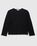 Inverted Sweatshirt Black Hemp Loopback