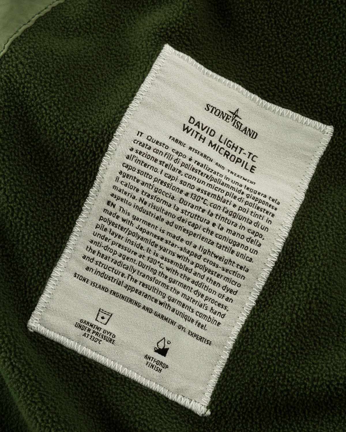 Stone Island – David Light-TC Parka Olive - Outerwear - Green - Image 9