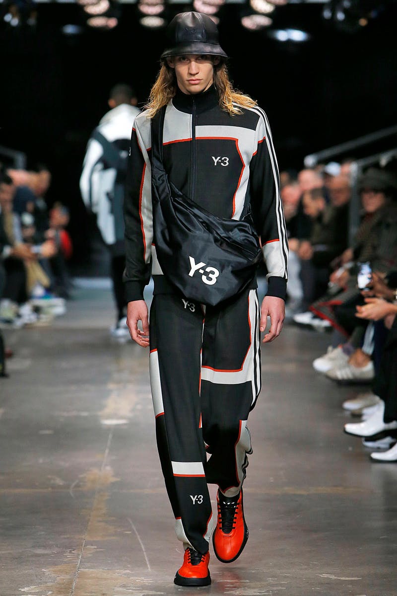 Y3 Paris Menswear Fashion Week Fall Winter 2019 Paris Jan 2019 Adidas yohji yamamoto
