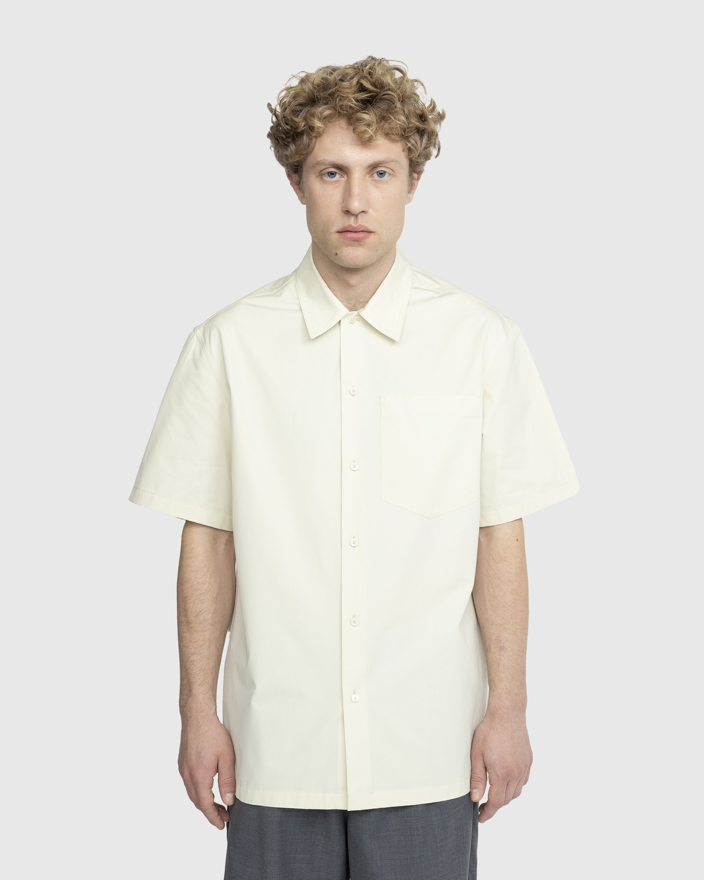 Jil Sander – Short-Sleeve Button-Up Green | Highsnobiety Shop