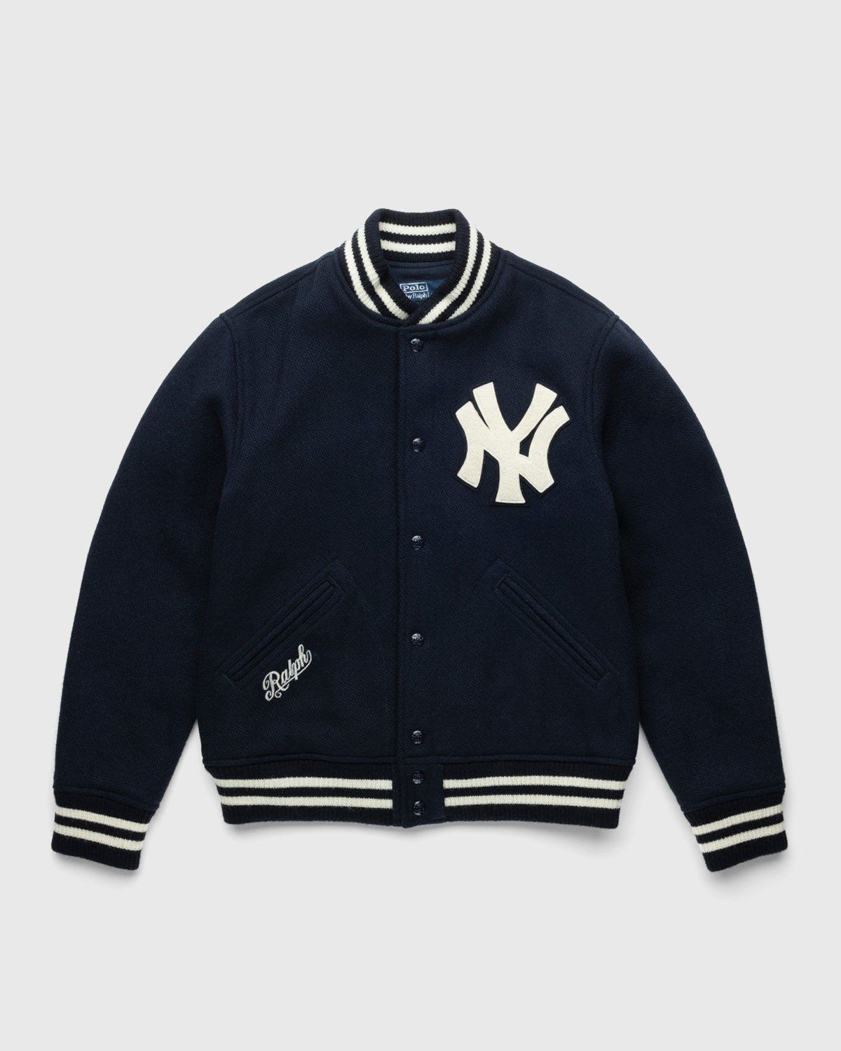 Ralph Lauren – Yankees Jacket Navy - Bomber Jackets - Blue - Image 2