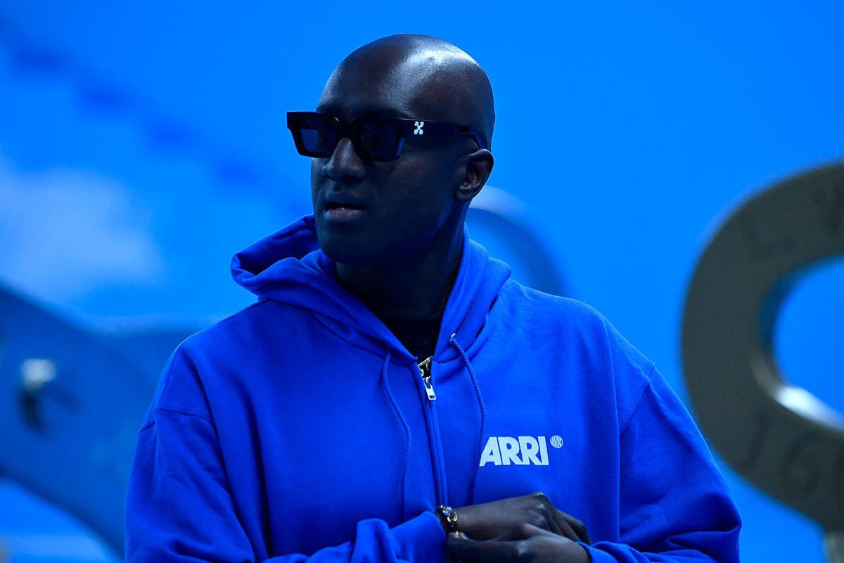 Virgil Abloh walks the runway during the Louis Vuitton Menswear Fall/Winter 2020-2021 show