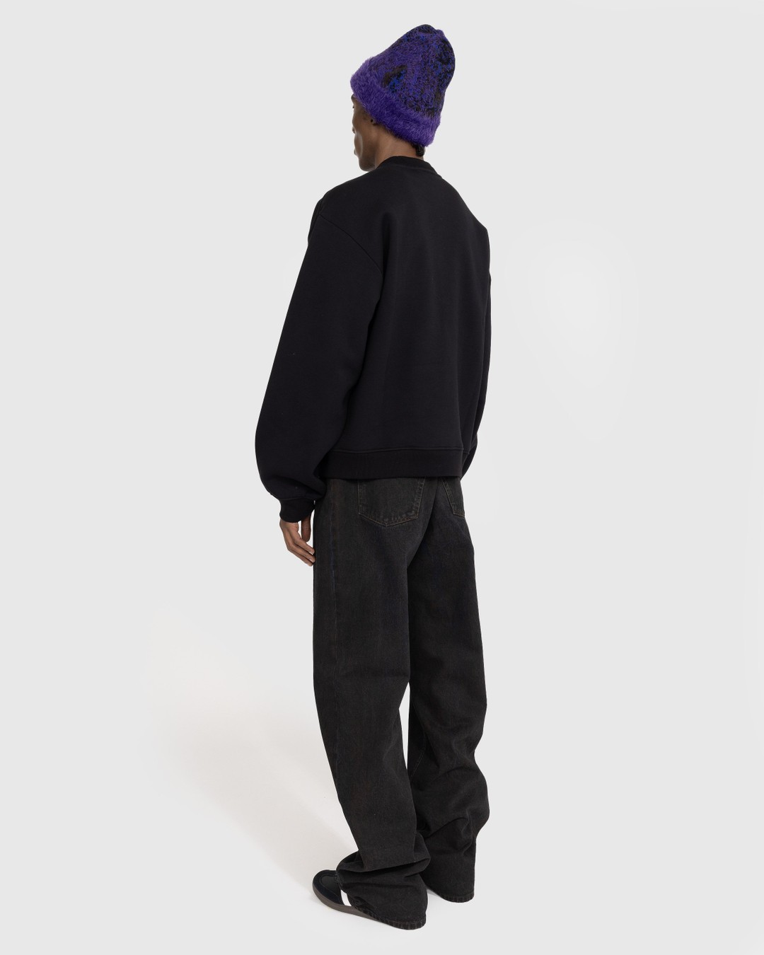Y/Project – Cut-Out Jeans Rinsed Black/Rust - Pants - Black - Image 3