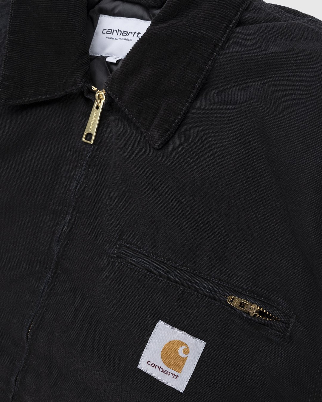 Carhartt WIP – OG Detroit Jacket Black - Outerwear - Black - Image 3