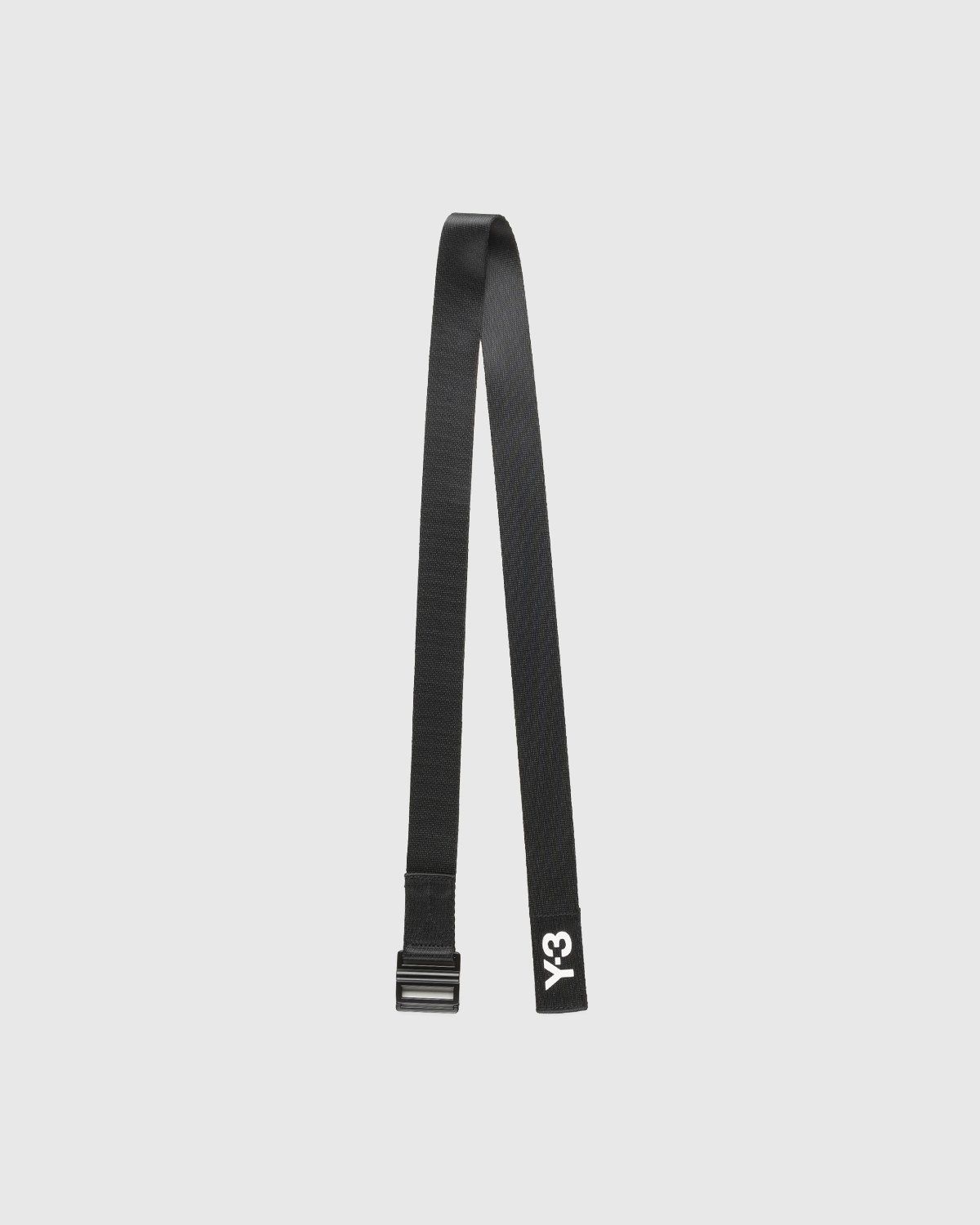 Y-3 – Classic Logo Belt Black - Belts - Black - Image 2