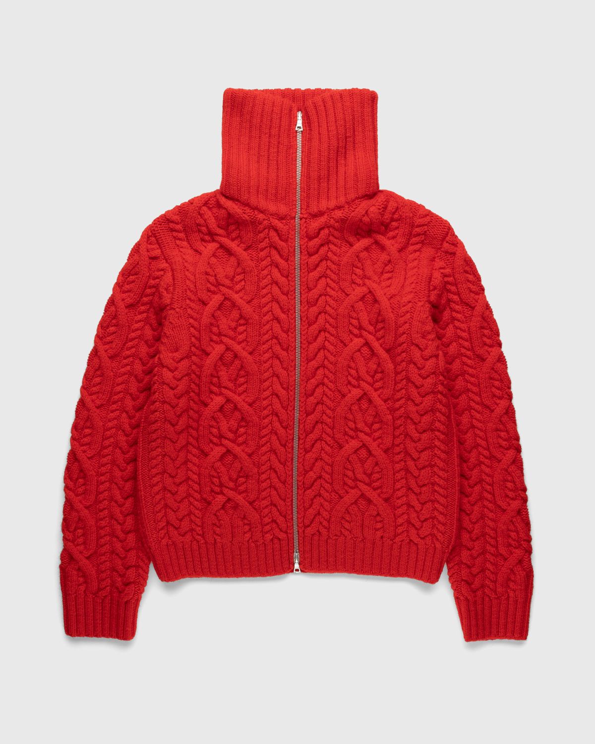 Dries van Noten – Naldo Cardigan Red - Knitwear - Red - Image 1