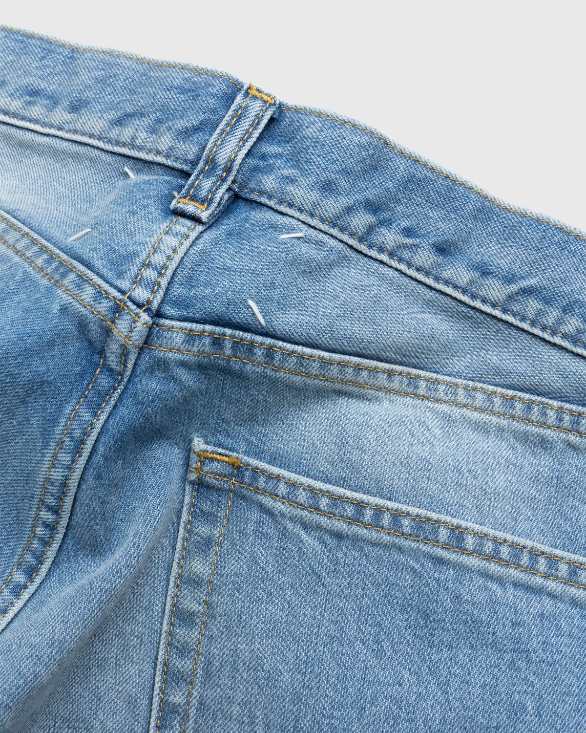 Maison Margiela – Straight Leg Jeans Blue - Pants - Grey - Image 5
