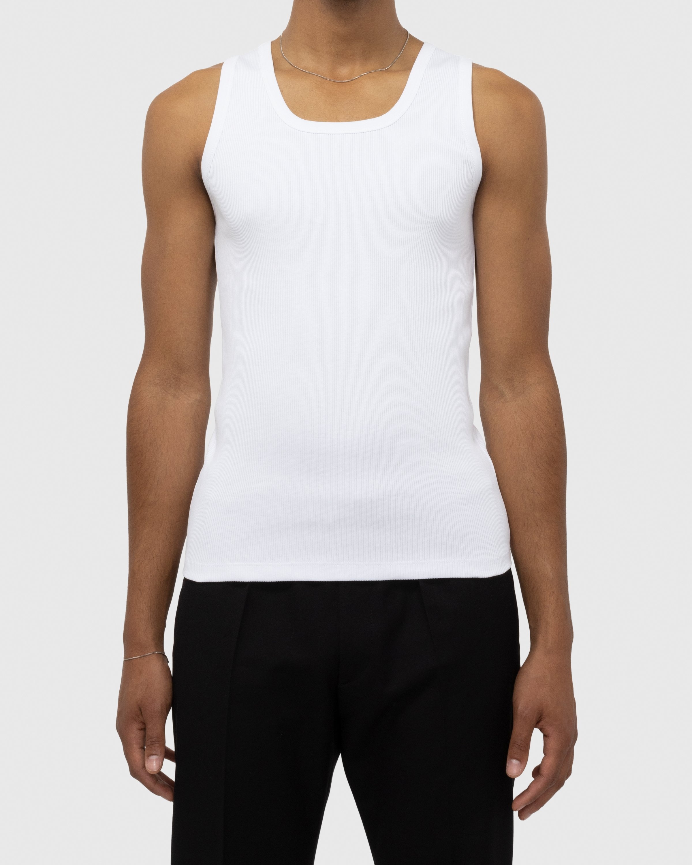 Dries van Noten – Hozer Tank Top White - Tops - White - Image 2