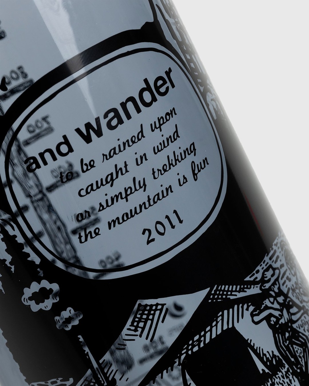 And Wander – Nalgene 1L Tritan Black - Lifestyle - White - Image 3