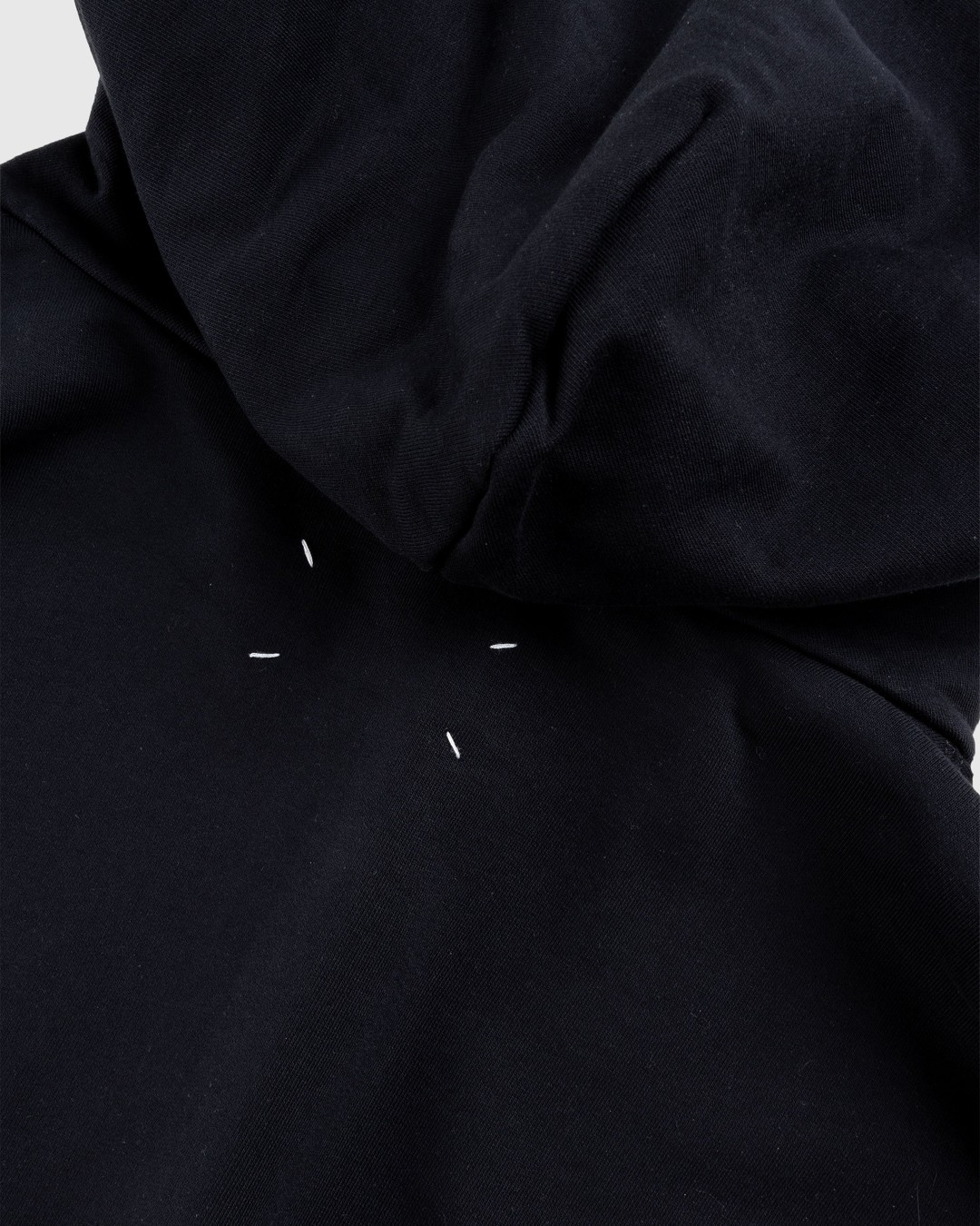 Maison Margiela – Numerical Logo Hoodie Black - Sweats - Black - Image 6