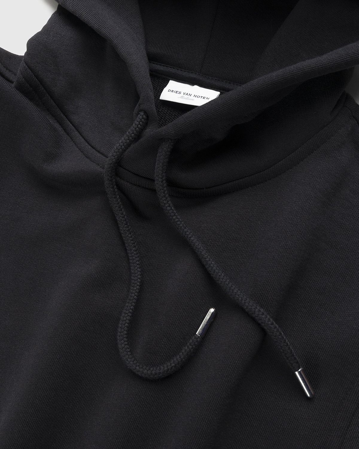 Dries van Noten – Hallom Cotton Hoodie Black - Sweats - Black - Image 5