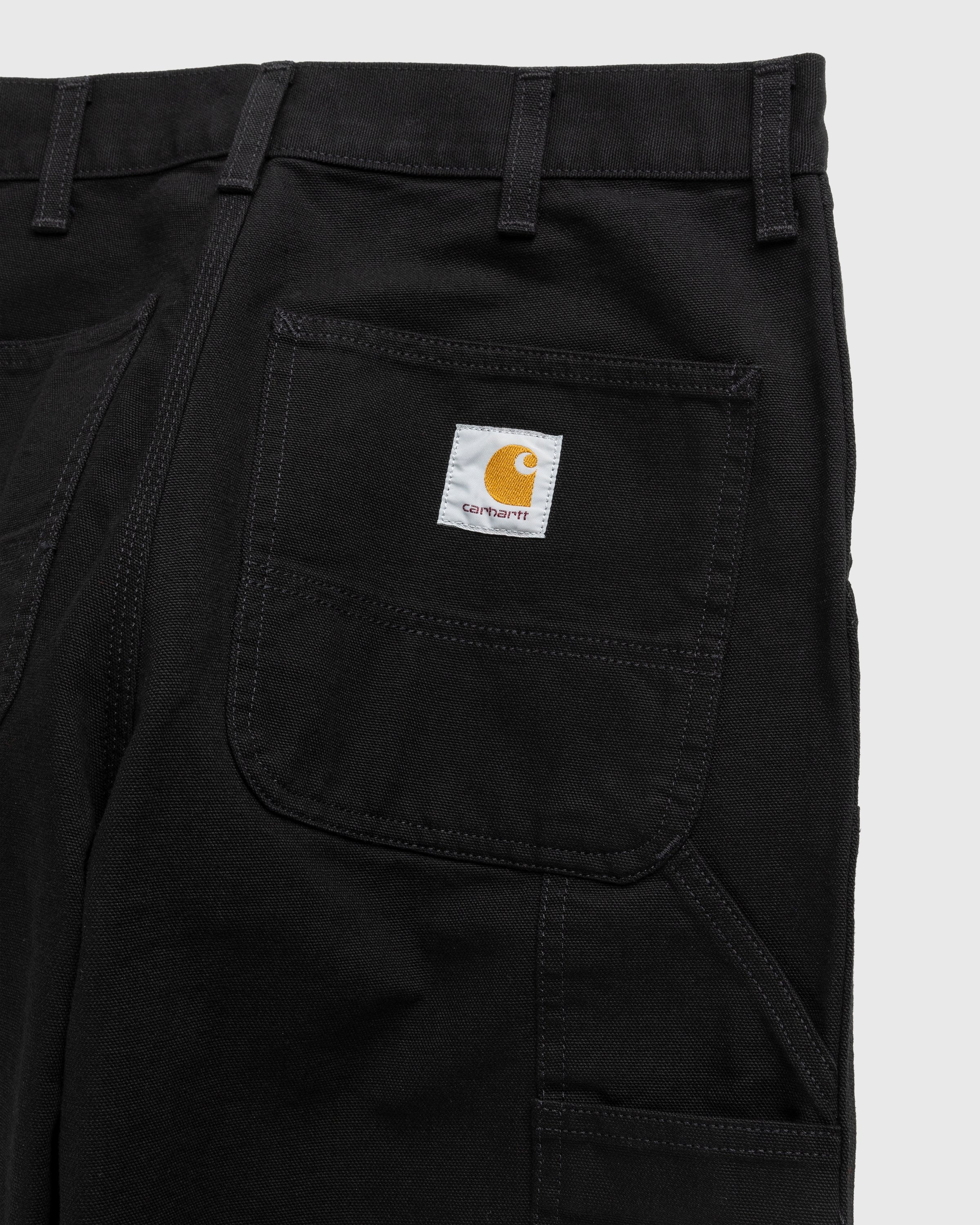 Carhartt WIP – Double Knee Pant Black - Pants - Black - Image 4