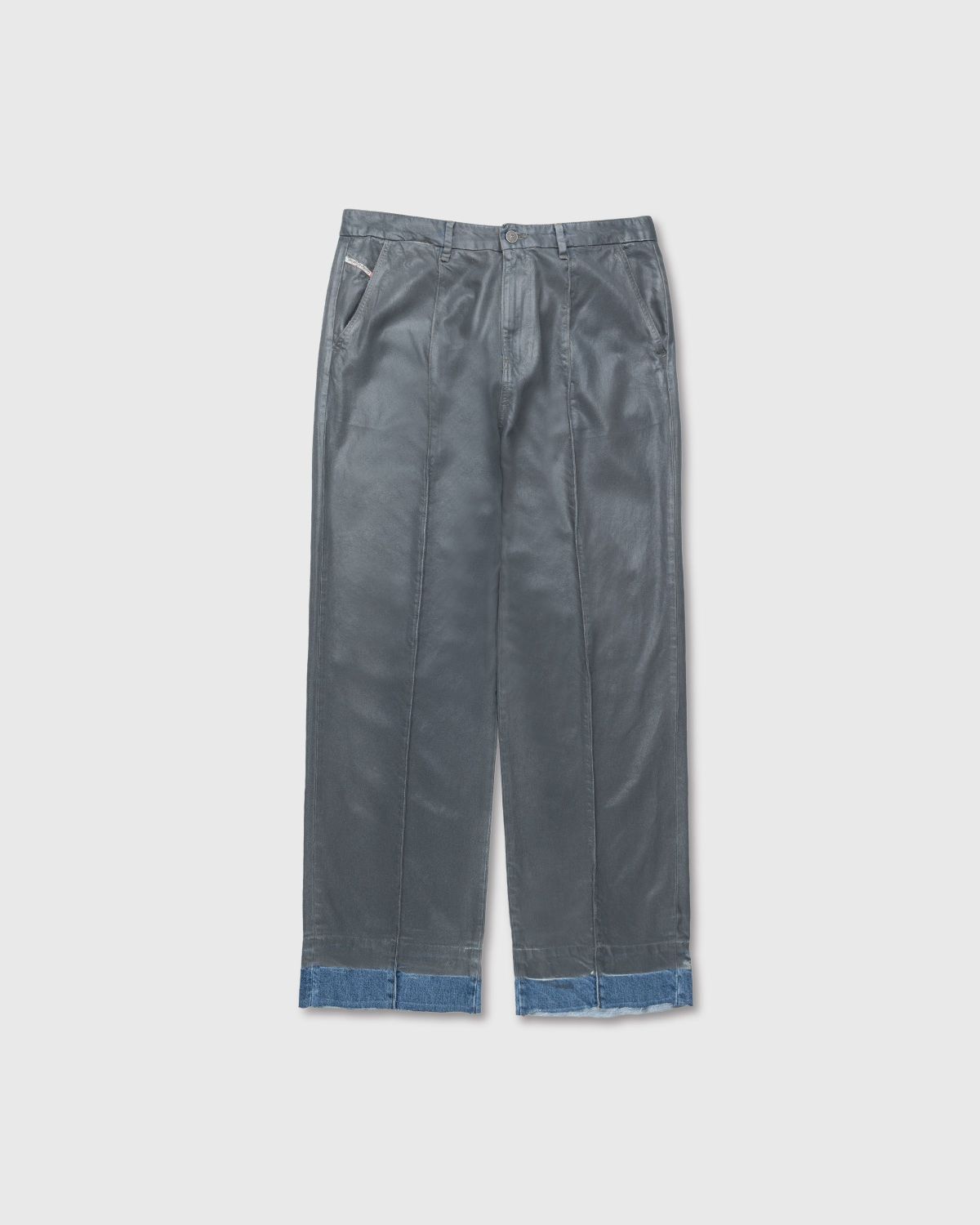 Diesel – D-Chino-Work-Fsc Trousers Grey - Pants - Grey - Image 1
