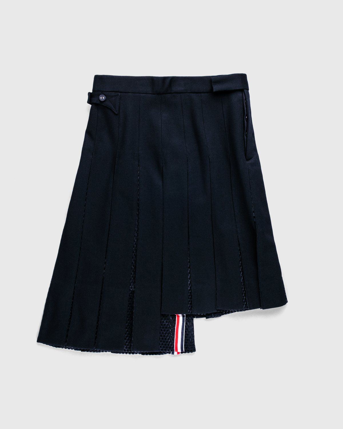 Thom Browne x Highsnobiety – Women’s Pleated Mesh Skirt Black ...