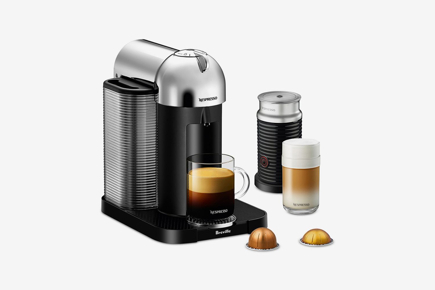 Coffee & Espresso Machine with Aeroccino