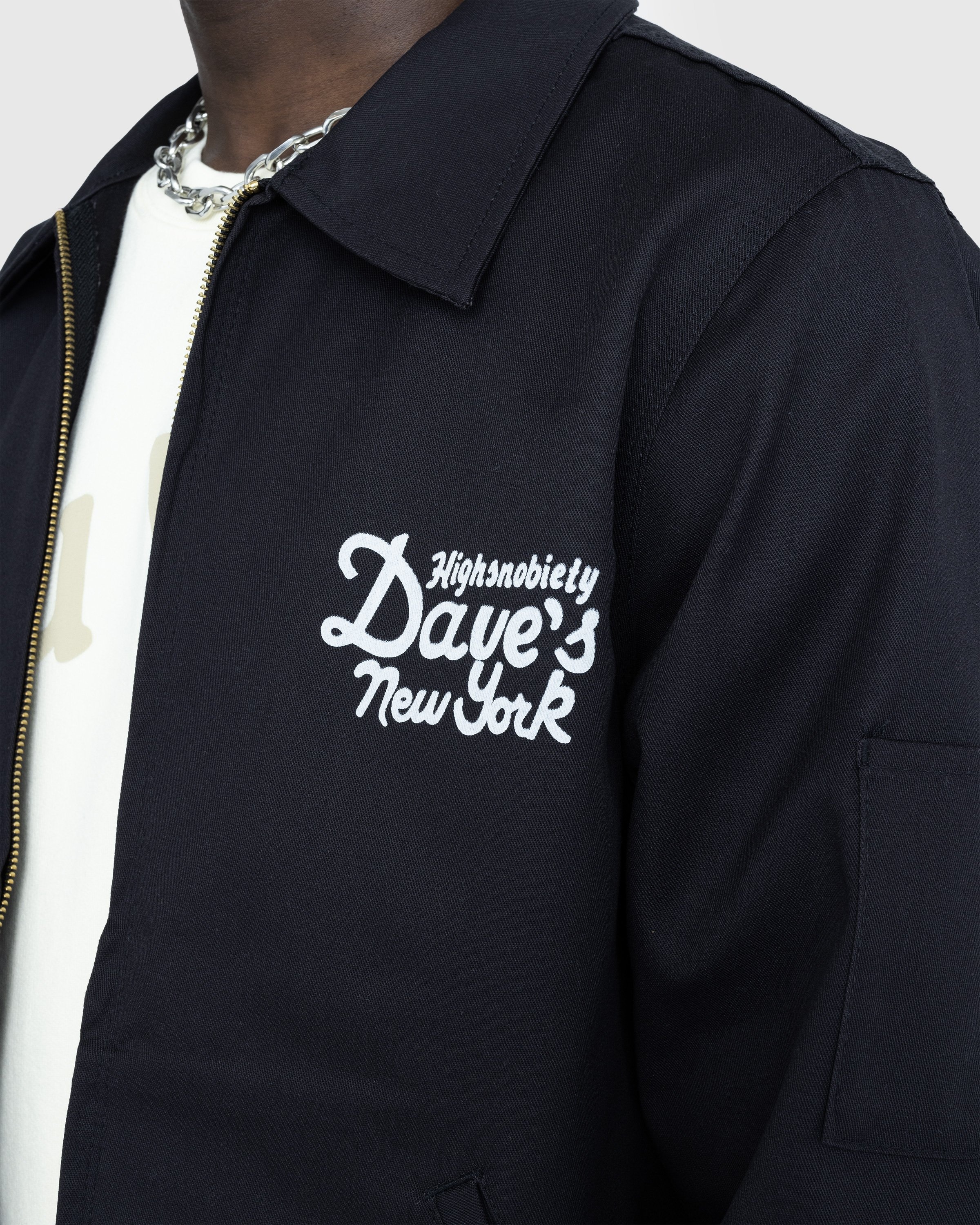 Dave's New York x Highsnobiety – Dickies Eisenhower Jacket Black - Outerwear - Black - Image 6