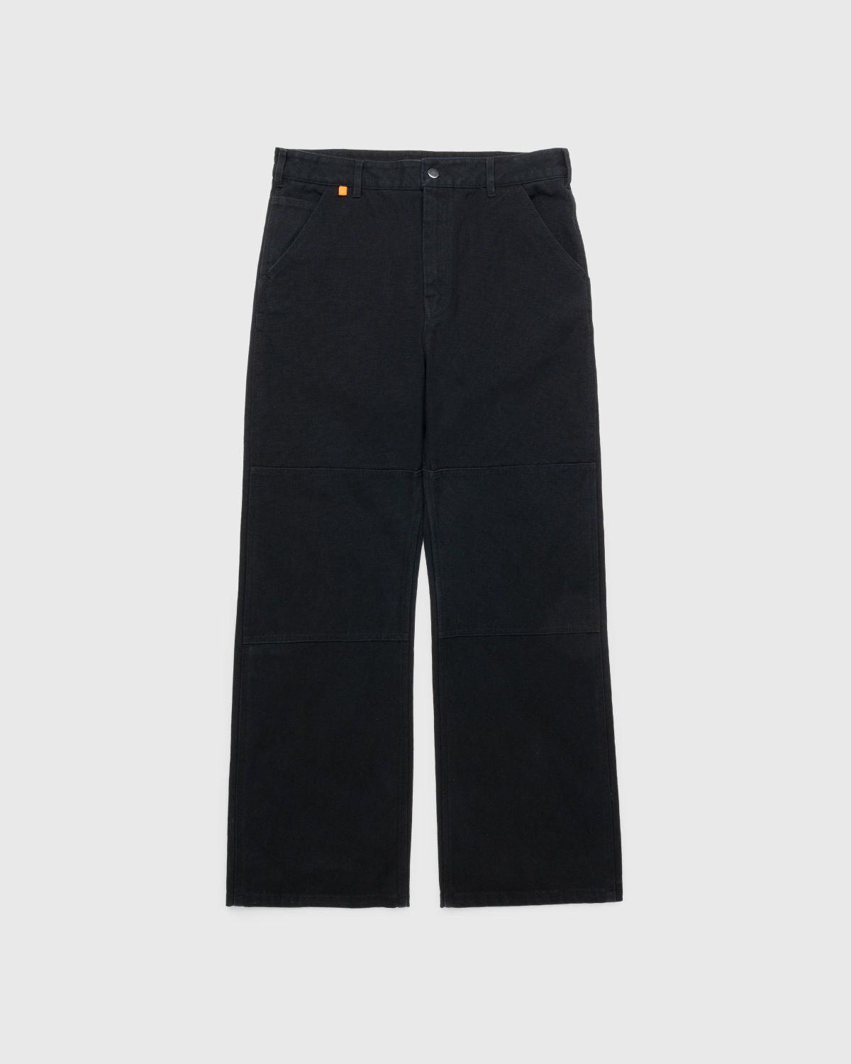 Acne Studios – Cotton Workwear Trousers Black - Pants - Black - Image 1
