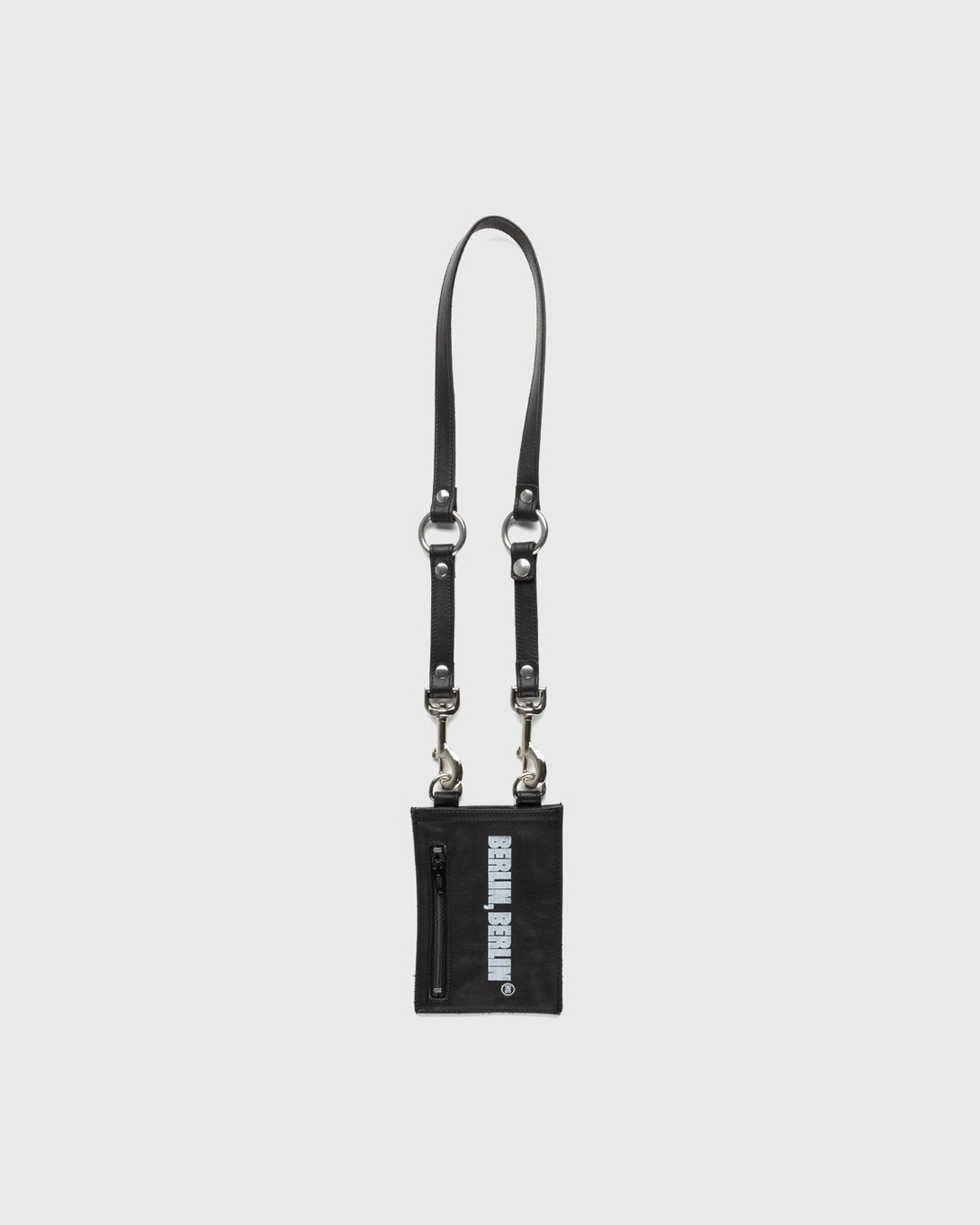 Highsnobiety x Butcherei Lindinger – Shoulderbag Black - Shoulder Bags - Black - Image 1